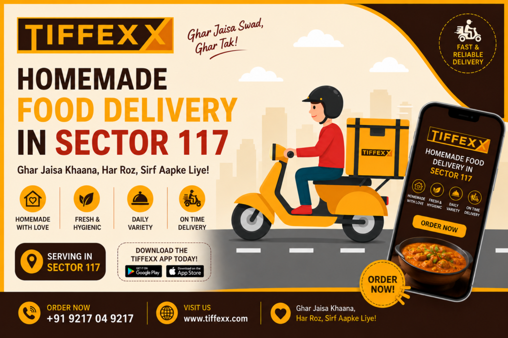 Homemade Food Delivery App in Sector 117