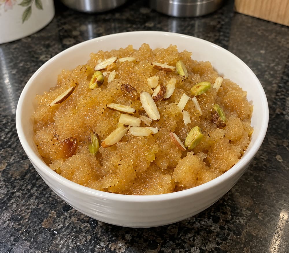 SOOJI DESI GHEE HALWA