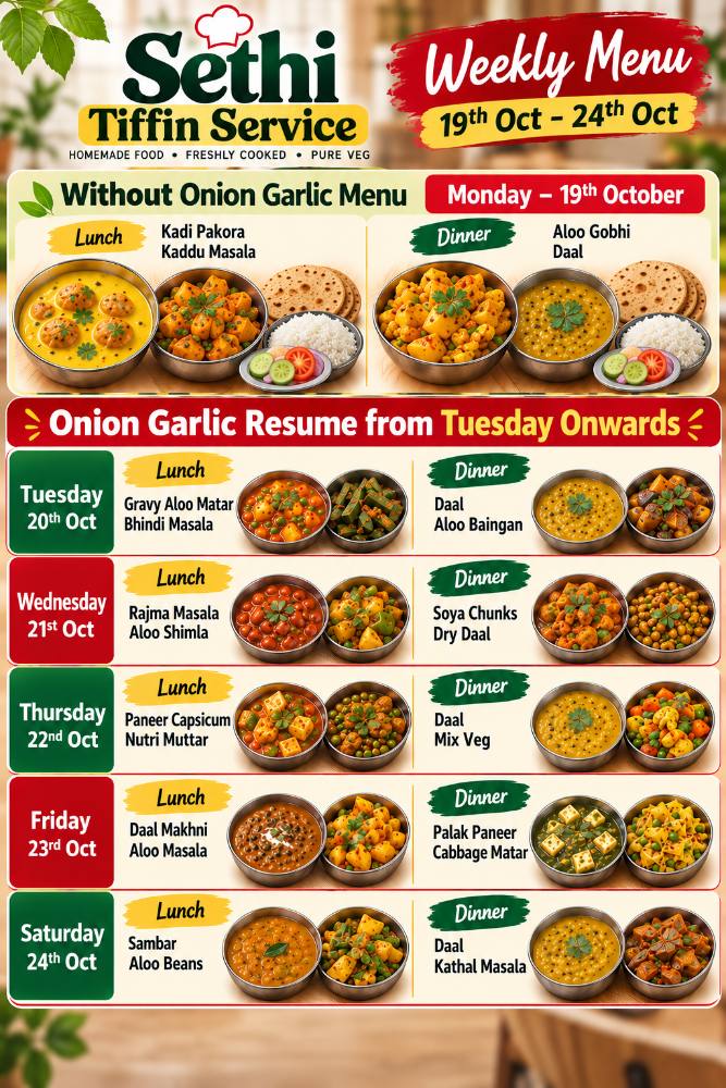 Dinner Menu