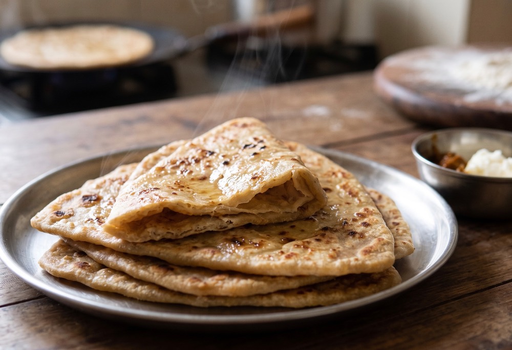 Extra ghee paratha