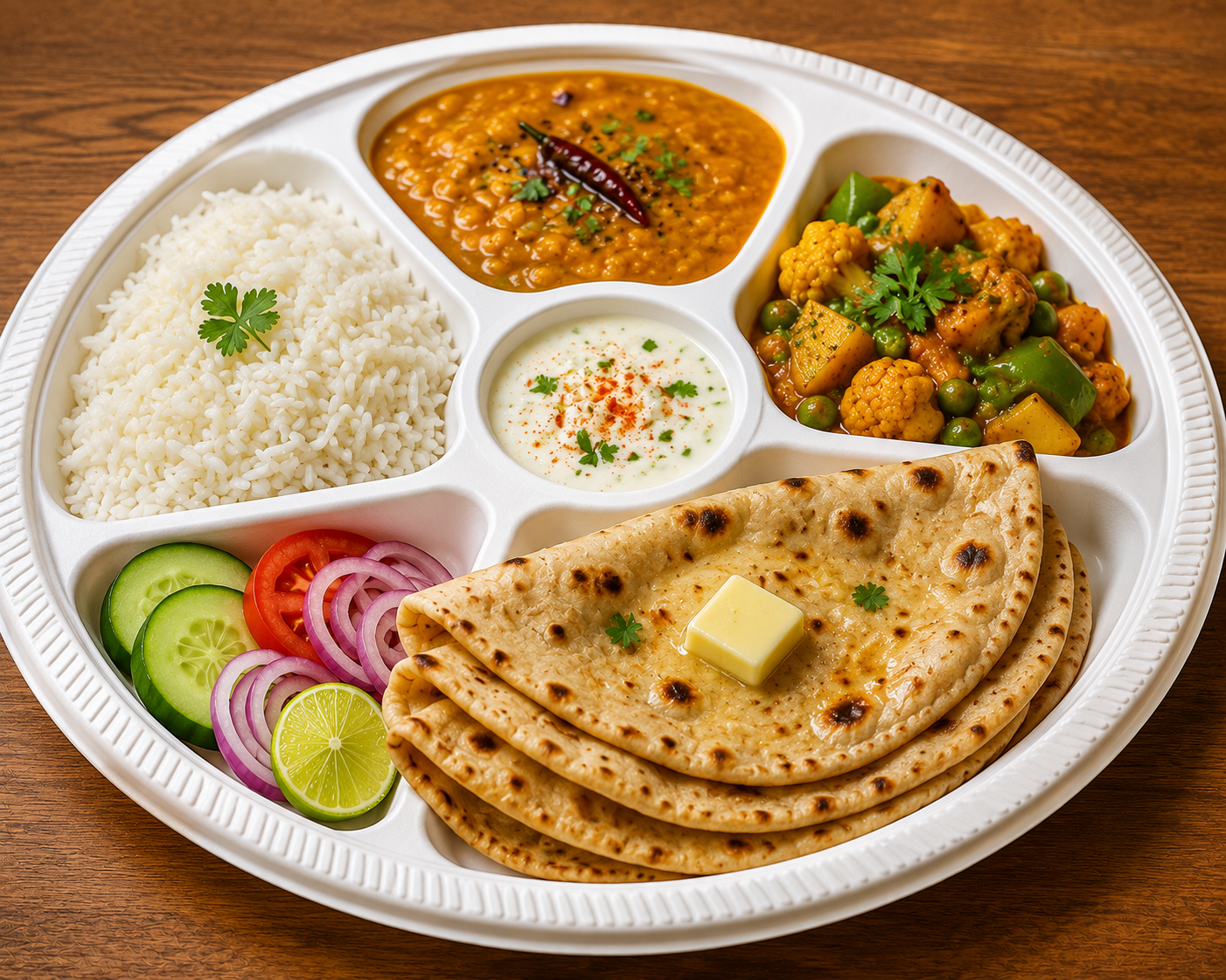 Regular thali