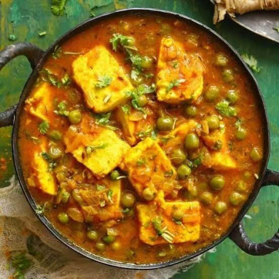 Matar paneer combo