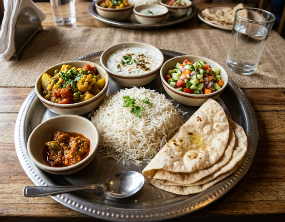 Veg Thali Meal