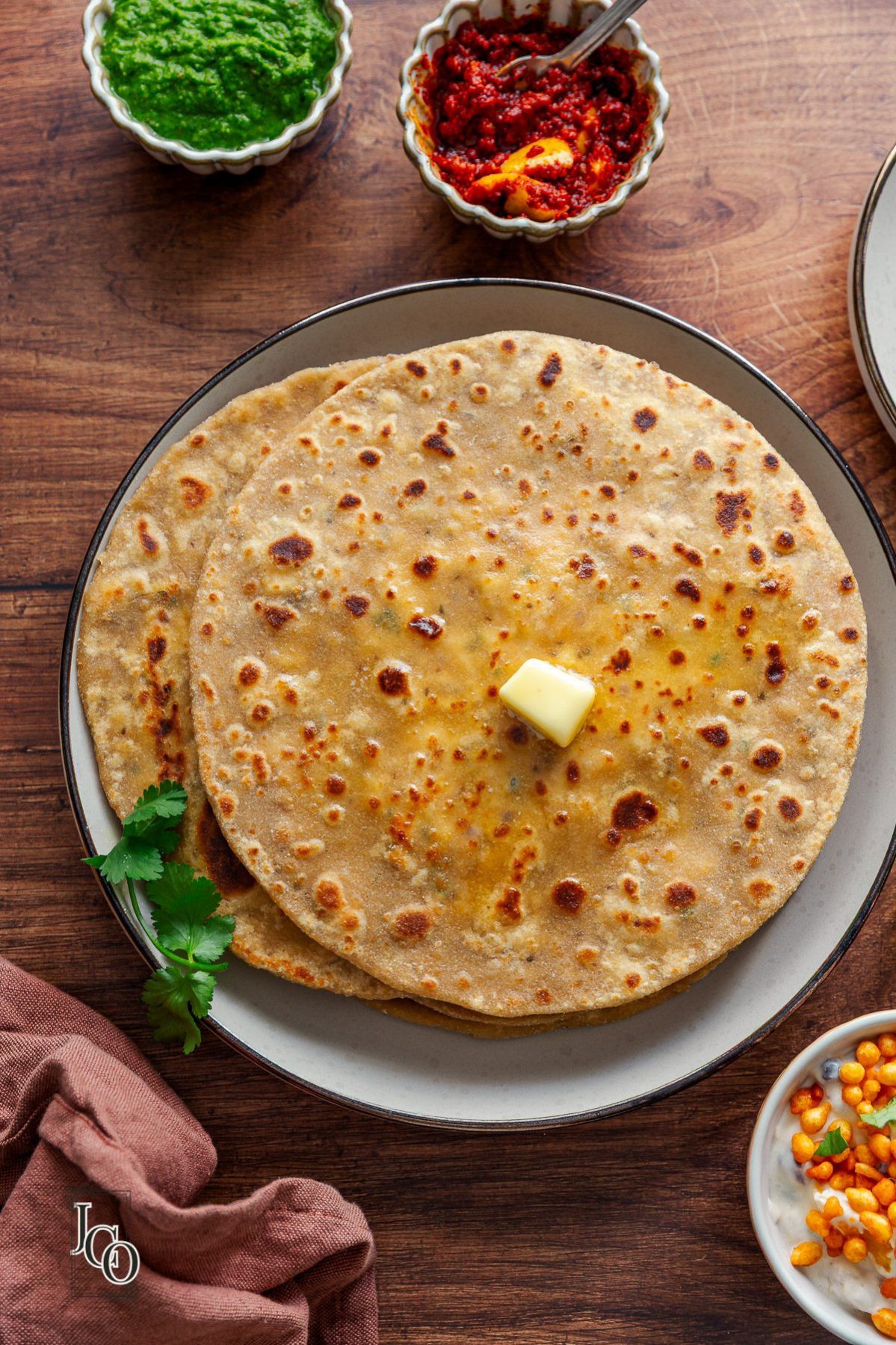 Onion paratha