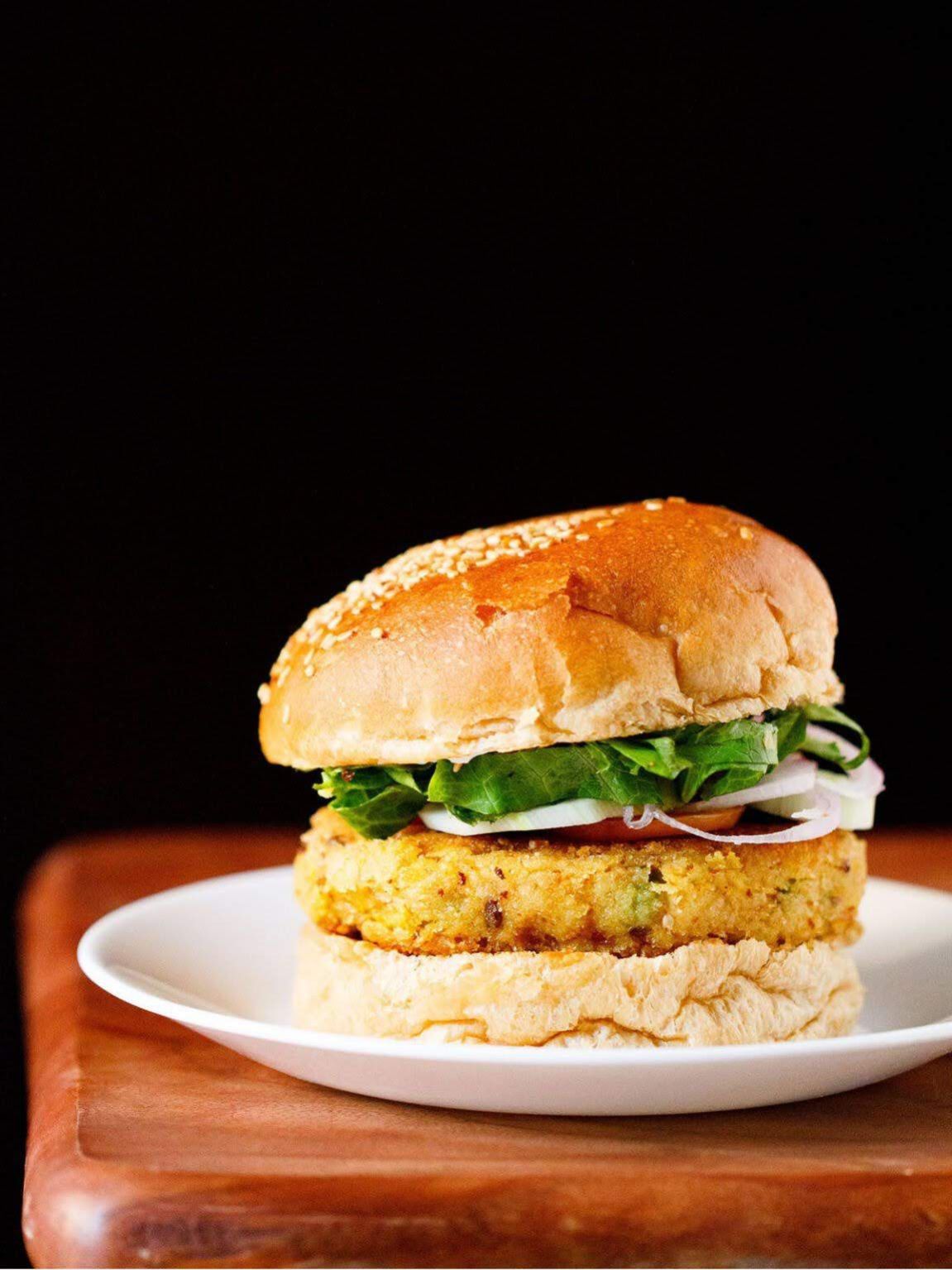 Makhani burger