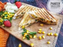 sweetcorn & cheese sandwitch
