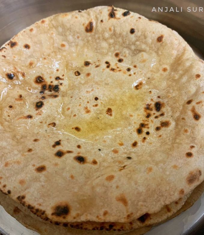 Desi ghee / butter roti