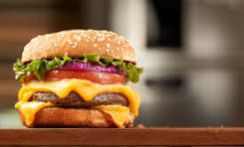 crispy veg burger