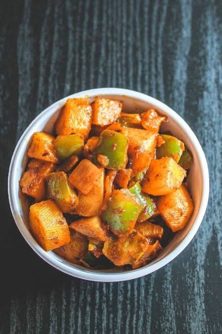 Aloo Shimla Mirch Masala