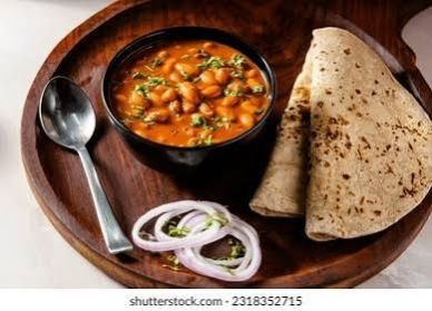 Rajma Roti(4) Meal for 1
