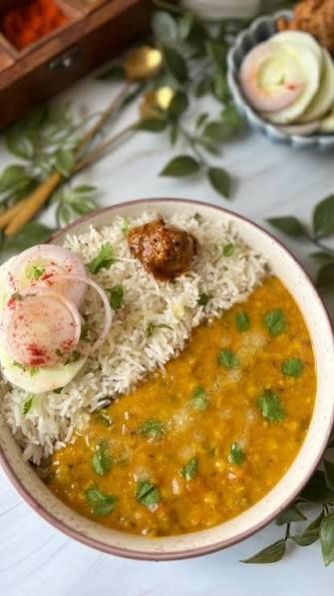 Dal Chawal Meal