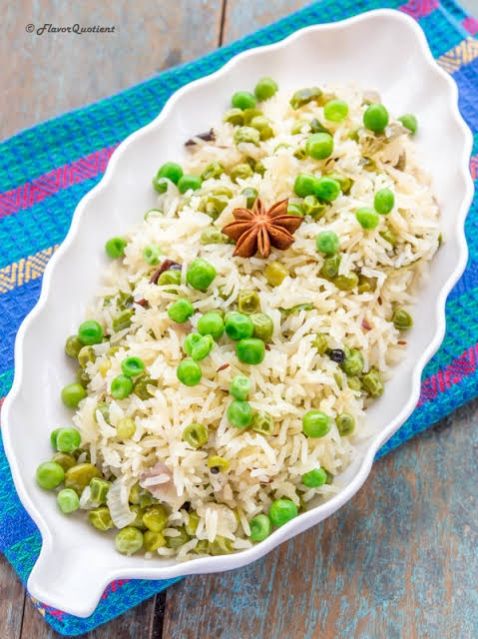 Fresh Peas Rice