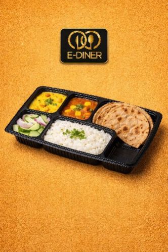 5 Compartment Veg Thali (Regular Thali)