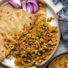 Egg Bhurji Thali