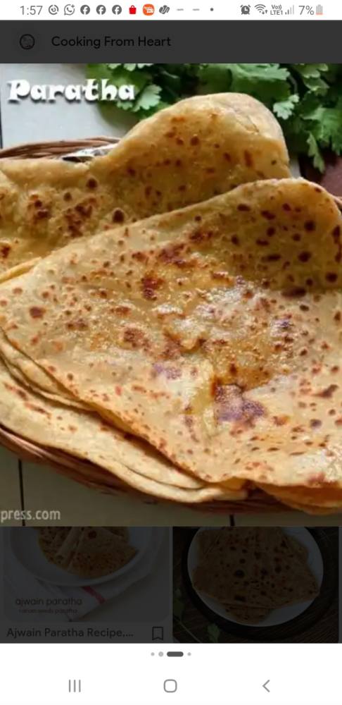 Ajwain paratha