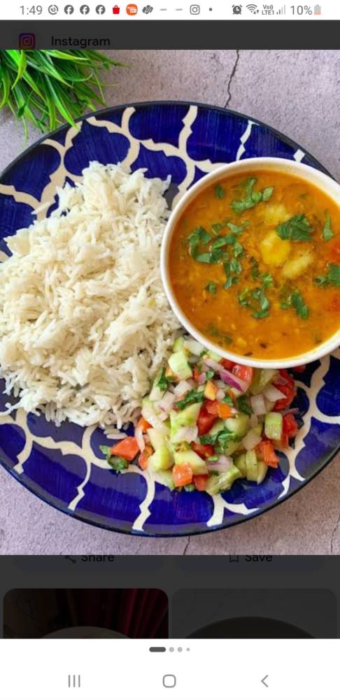 MINI THALI RICE ONLY