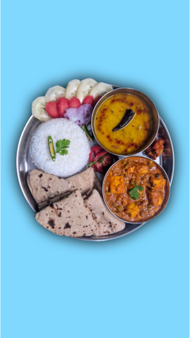 VEG MEAL THALI - LUNCH