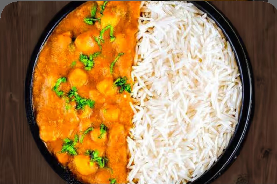 Chole with Rice
