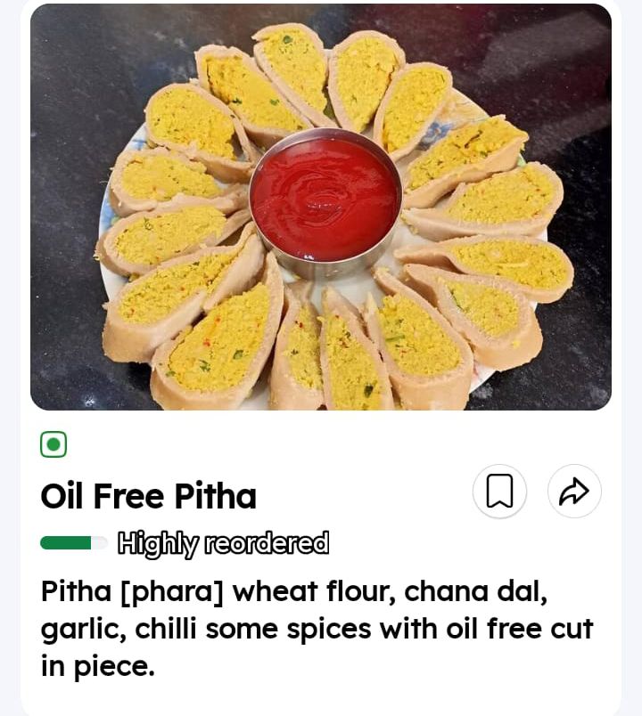 healthy Fara/pitha (Oil free) 500ml box