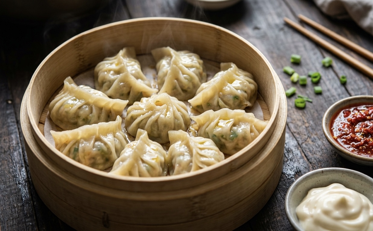 Premium Veg Momo Plate