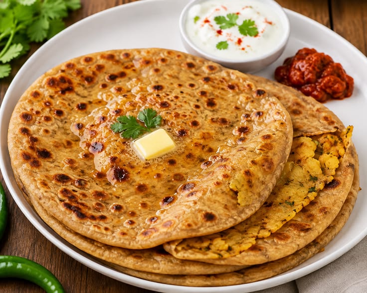 Paneer paratha