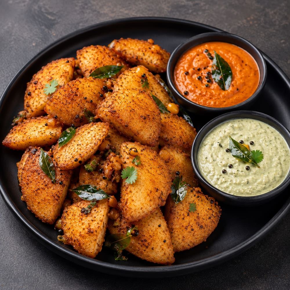 Fried Idli